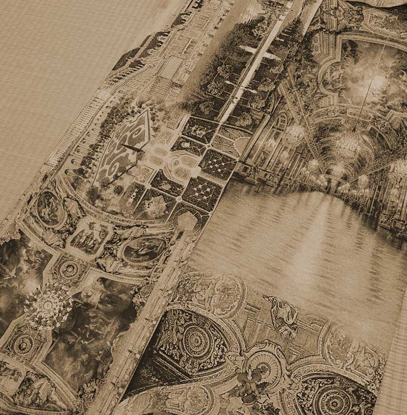 西陣の帯 ベルサイユ宮殿